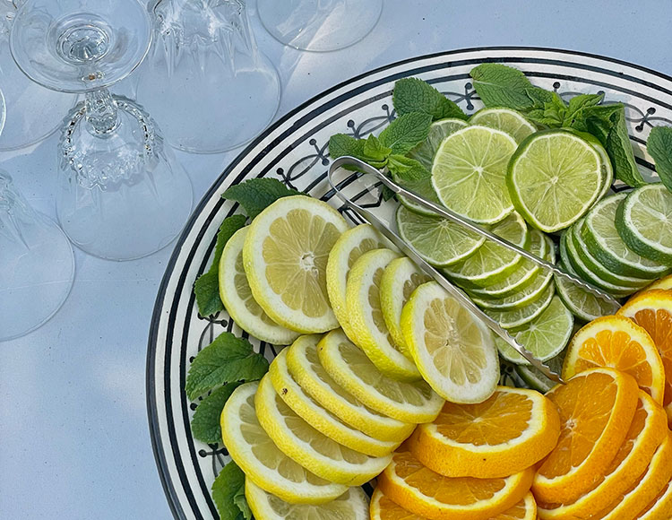 Citrus frugter